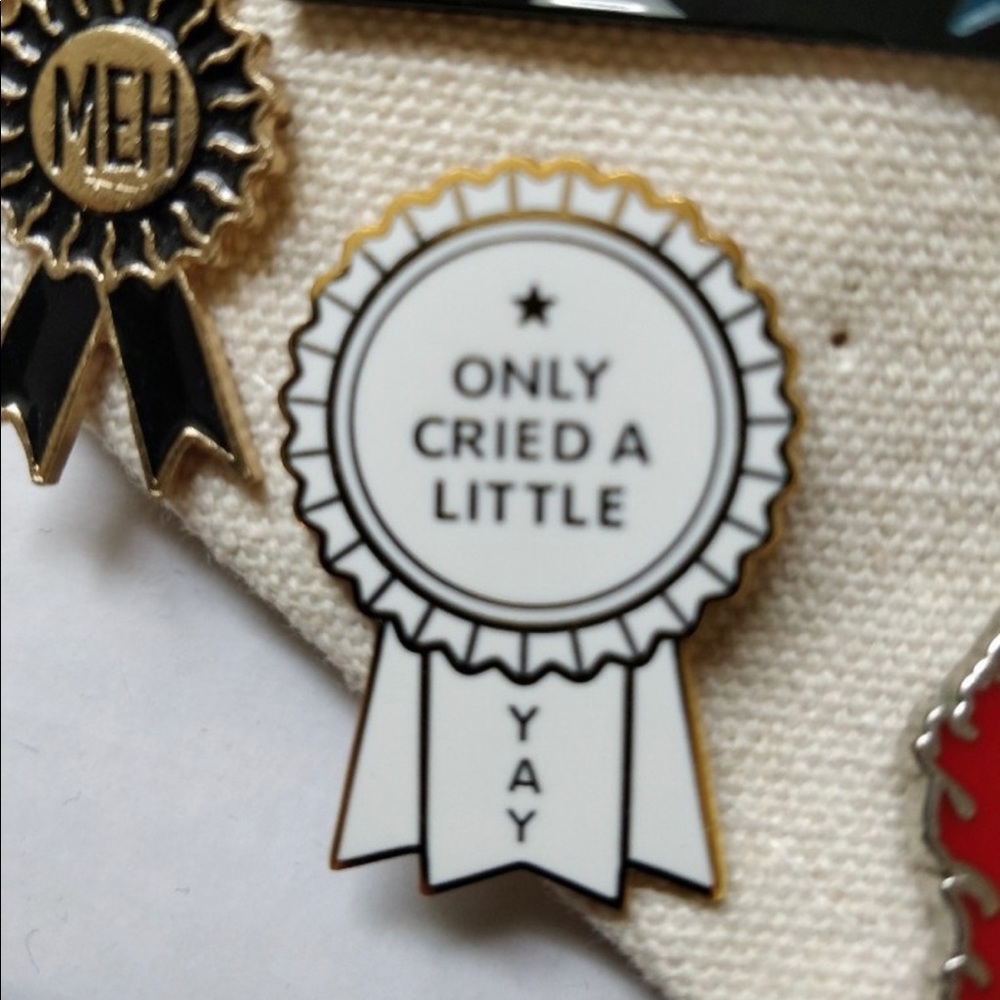 Only Cried A Little” Pin - Picture 2 of 6